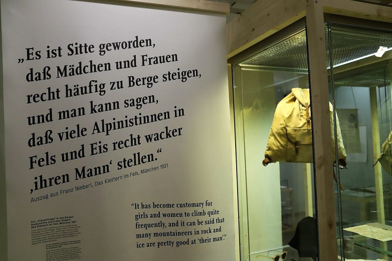 Jubiläumsausstellung „150 Jahre Deutscher Alpenverein“