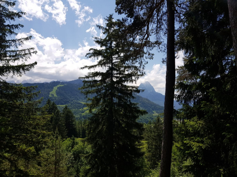 Partenkirchen – über die Fauk’nbruck zur Tannenhütte