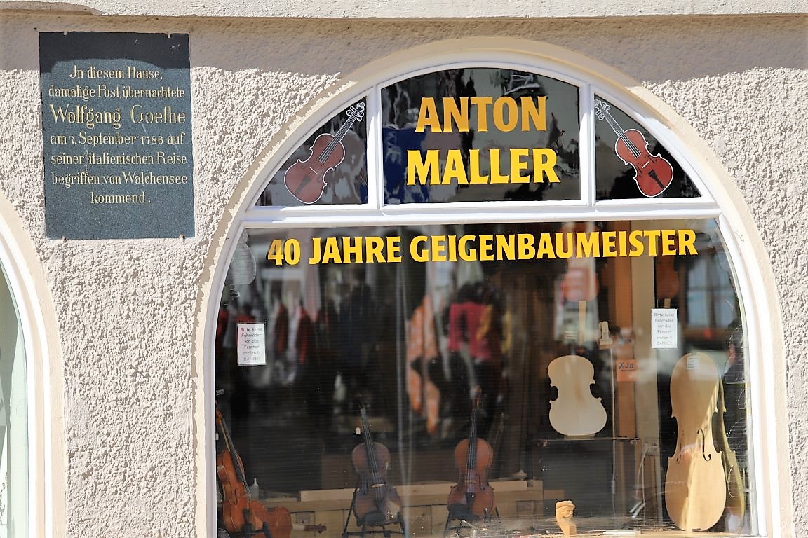 Haus des Geigenbaumeisters Anton Maller, Mittenwald. (Foto: Knut Kuckel)