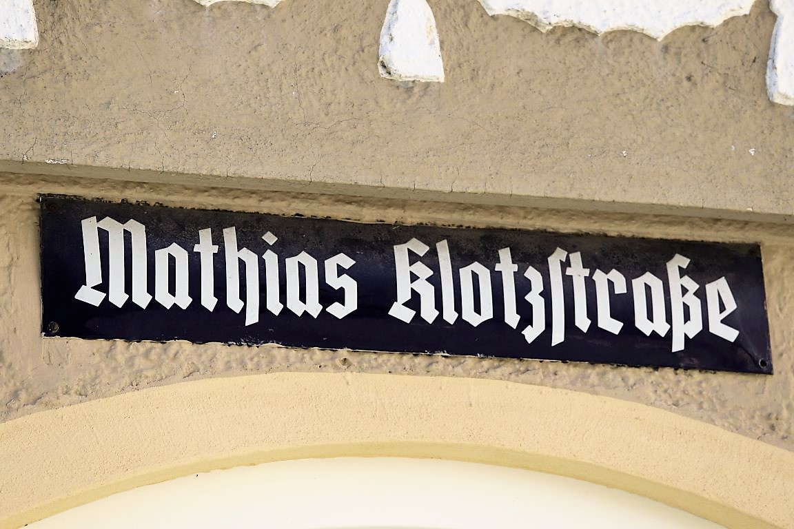 Mathias Klotzstraße, Mittenwald. (Foto. Knut Kuckel)