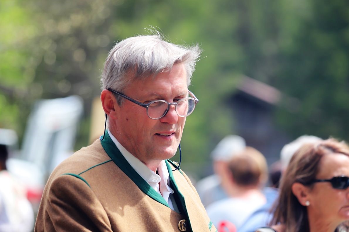 Paul Höglmüller, Leiter des Forstbetriebs Ruhpolding der Bayerischen Staatsforsten. (Foto: Knut Kuckel)
