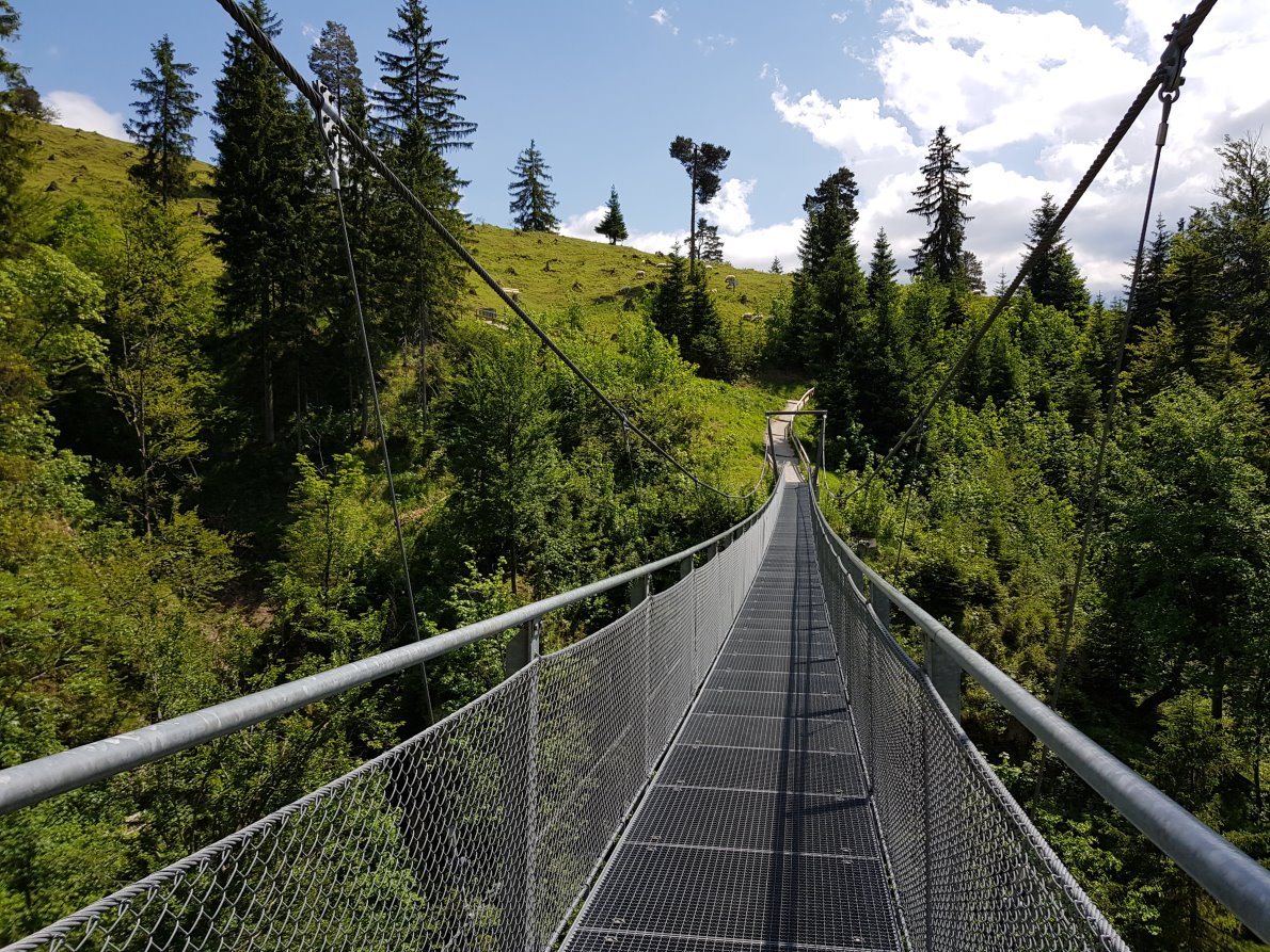 Hacker-Pschorr-Brücke, Garmisch-Partenkirchen. (Foto: Knut Kuckel)